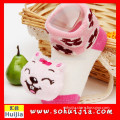 Beautifully designed and handmade Cute Kitty design baby tube sock for alibaba express